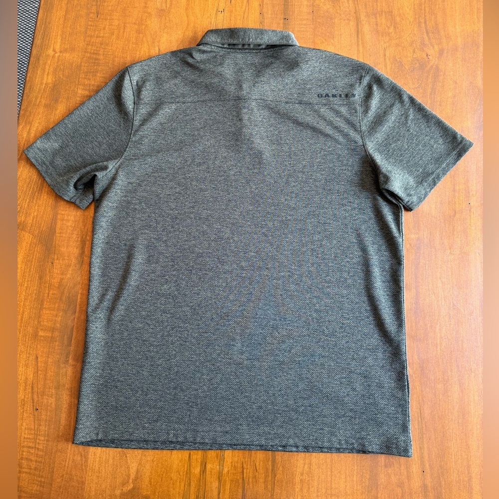 Oakley Men's Green Performance Polo - Large - Picture 4 of 4